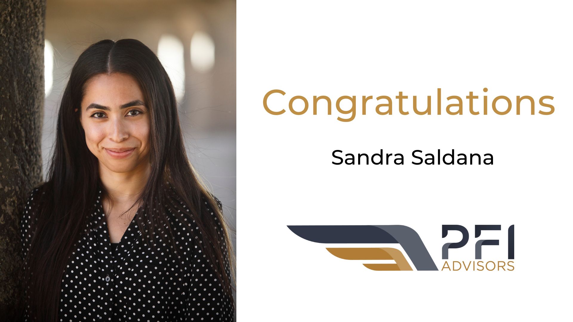 Sandra Saldana Promoted to  Operations Manager